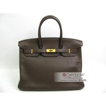 エルメス バーキン３５カフェ（ゴールド金具） her446