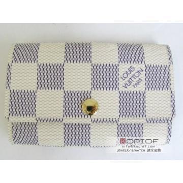 日本ルイヴィトン スーパーコピーlouisvuitton 6連キーケース ダミエ・アズール N61745