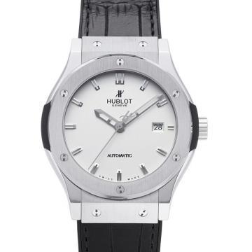 日本ウブロ スーパーコピーhublot クラシック フュージョン チタニウム オパリン 42mm 542.NX.2610.LR