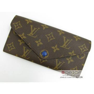 日本ルイヴィトン スーパーコピーlouisvuitton ポルトフォイユ・エミリー 長財布 モノグラム×ブルー M60138