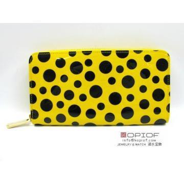 日本ルイヴィトン スーパーコピーlouisvuitton モノグラム ヴェルニ ドット インフィニティ ジッピー・ウォレット 長財布 ジョーヌ M91571