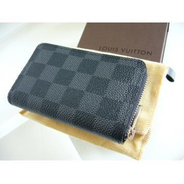 新品 ルイヴィトン Vuitton ダミエグラフィットジッピーコインパースN63076