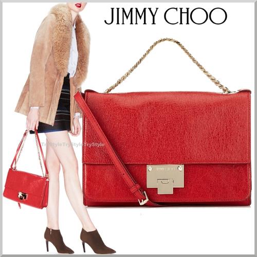 2015-16AW★Jimmy Chooジミーチュウ スーパーコピー チェーン ショルダー ハンドバッグ REBEL