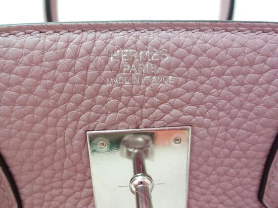 【超希少】HERMES エルメス スーパーコピー バーキン30 グリシン シルバー金具