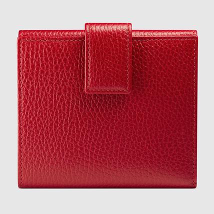2017SS GUCCI グッチ スーパーコピー プチ マーモント フレンチフラップウォレット ◇456122 CAO0G 6433