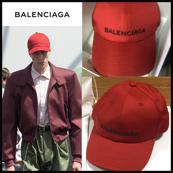 BALENCIAGA バレンシアガ ロゴキャップ コピー レッド 7051202