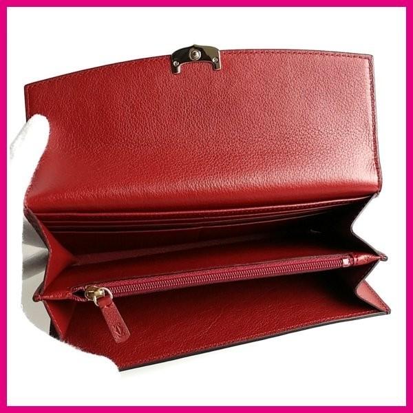 ★CARTIER/カルティエ スーパーコピー★フラップ財布×レッドスピネル★新作★7082306