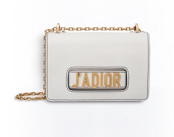 2017SS【Christian Dior】J'ADIOR ディオールスーパーコピー チェーンフラップバッグ ホワイト M9000CVQV M030