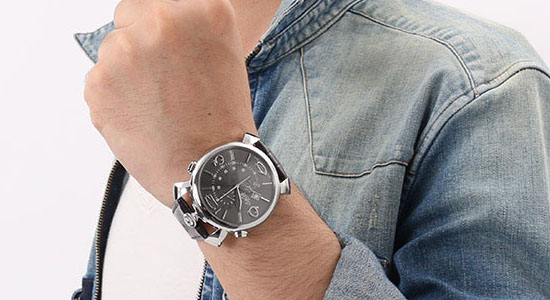ガガミラノ スーパーコピーGaGa MILANO 時計 シンクロノ46MM ステンレス 時計 5097.03BW