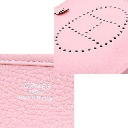 Rose Sakura ☆HERMES☆ EVELYNE III PM ショルダーバッグ♪