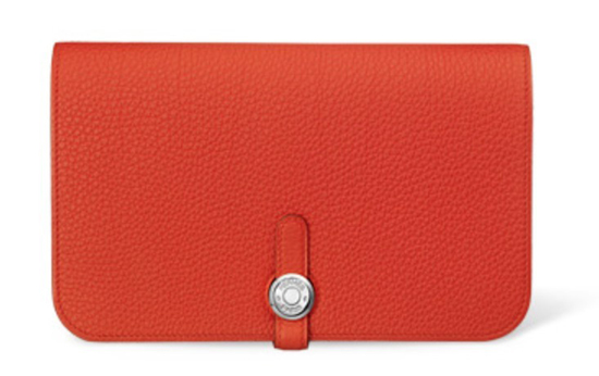 HERMES エルメス コピー Dogon Duo（ドゴン）長財布 ナスタチウム 6051113