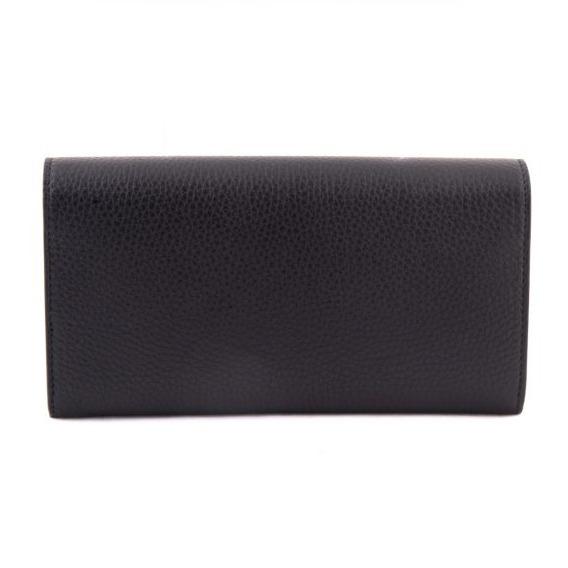 2017新作 GUCCI グッチ スーパーコピー GG Marmont continental wallet Black 7060615