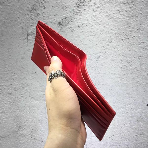 17AW新作 クリスチャン ルブタン コピー Christian Louboutin ☆Panettone Square Wallet 2つ折財布 Empire 7040104