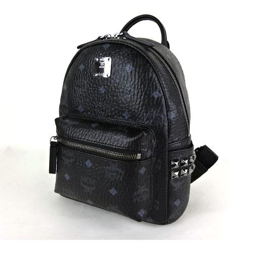 MCM コピー エムシーエム MMK5SVE41 BK001 ブラック スタッズ BACKPACK リュック XS 