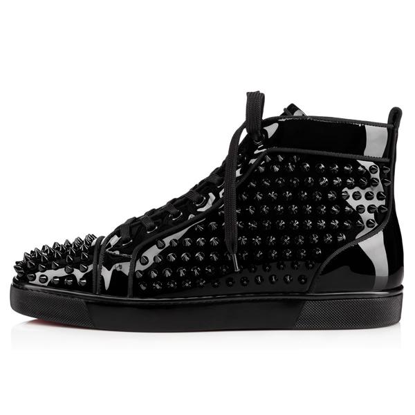 Christian Louboutin靴スーパーコピー Louis Orlato Vernis/Spikes 7052610