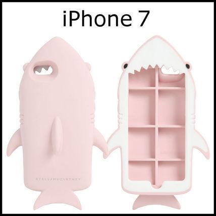 2017春夏新作 ステラマッカートニー スーパーコピー STELLA MCCARTNEY☆SHARK GUMMY SILICON iPhone7 case 7062005
