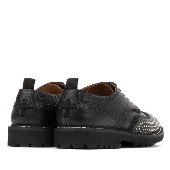 GIVENCHY靴 コピー エンブリッシュド レザー レースアップ BM08266935