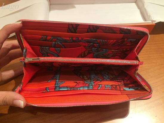 【人気】HERMES♪財布 シルクイン♪人気ピンク♪アザレア♪ エルメス コピー 6051310