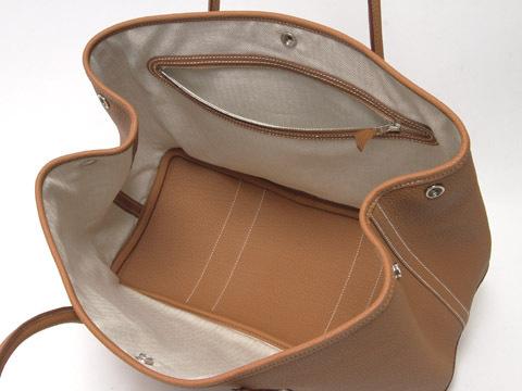 HERMES/エルメス★ガーデンPM×ハンドバッグ×ゴールド6051119