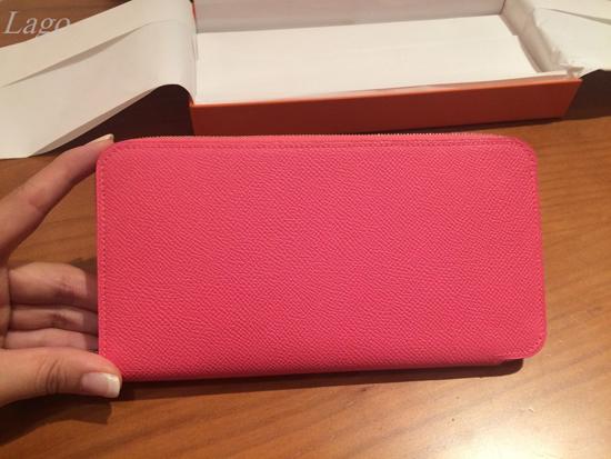 【人気】HERMES♪財布 シルクイン♪人気ピンク♪アザレア♪ エルメス コピー 6051310