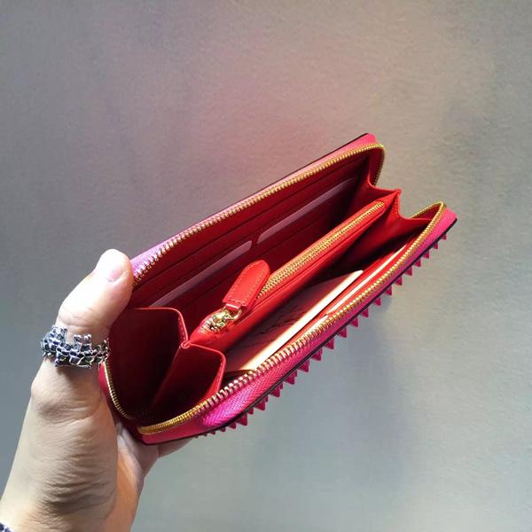 SS16新作 ルブタン 財布 コピー セール★ルブタン Panettone Spike Stud 長財布 3135058