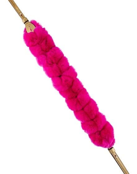 クリスチャンルブタン スーパーコピー◆ラビットファーショルダーストラップPink 7092508
