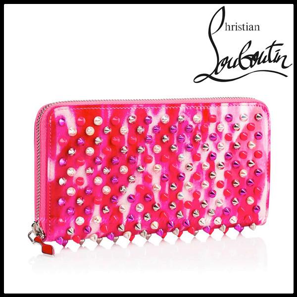 16SS★ルブタン 財布 コピー★スタッズコンチネンタルウォレット