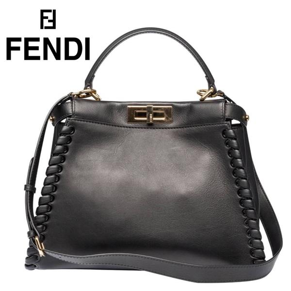 【フェンディスーパーコピー FENDI】'Fashion Show' REGULAR PEEKABOO BLACK 8BN290 