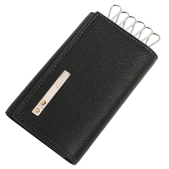【即発】Cartier コピー 名刺入れ カルティエ L3000775 サントス キーケース ブラック