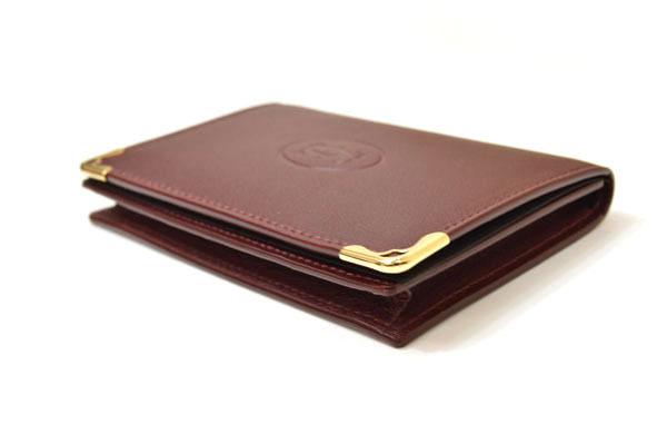 cartier【カルティエ】★ボルドー★カードケース/名刺入れL3001366