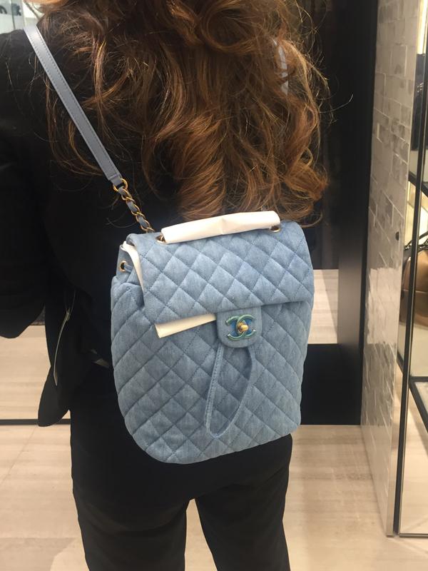 春夏シャネルコピー CHANEL 最新リュックバックパック旬デニム A91121 Y60436 2B313