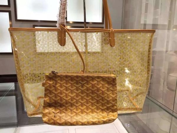 サンルイ ゴヤールコピー Yellow GM/ゴヤール GOYARD サンルイ 人気が高い 人気バッグ☆透明 AMALOUIS GM 13