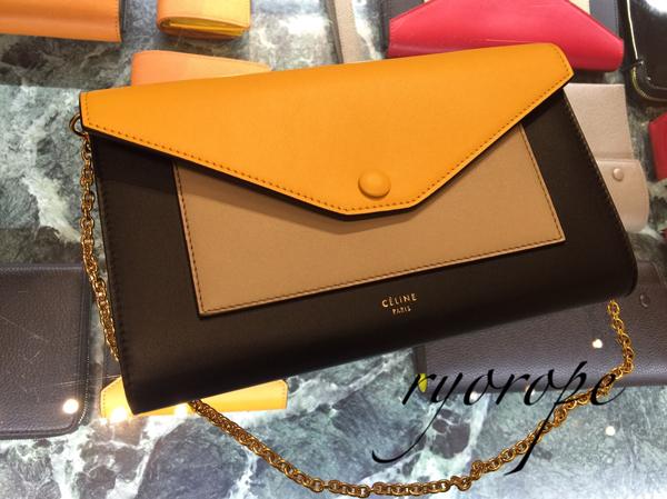 【CELINE セリーヌスーパーコピー】チェーン POCKET WALLET