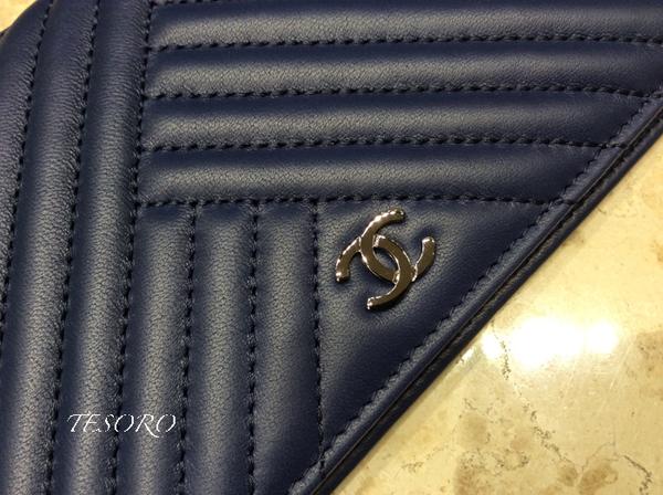 シャネルスーパーコピー ステッチがステキ Yen Wallet☆ 15K A82259 Y25321