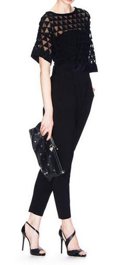 Jimmy Chooジミーチュウ スーパーコピー【CADENCE】Square Studs Patent Clutch Bag