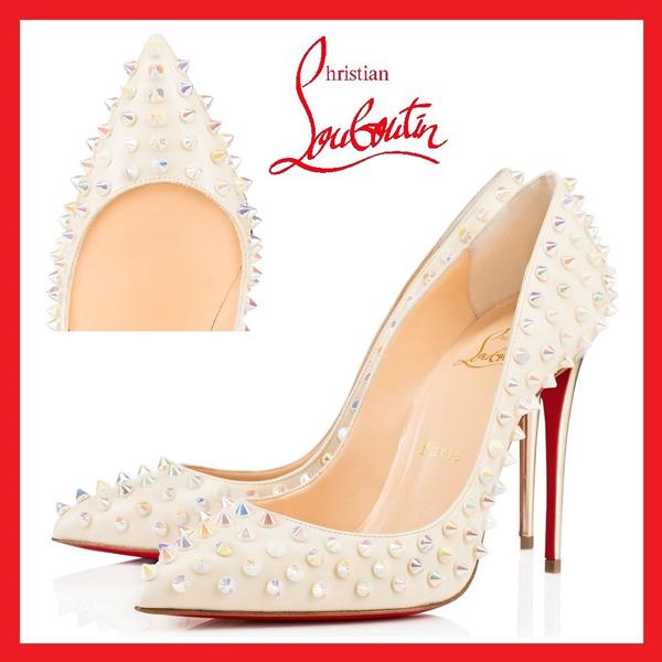 SS16/★Christian Louboutin ルブタン スーパーコピー★Follies Spikesパンプス10cm 6112427