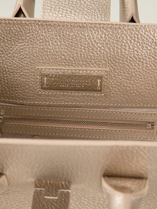 2015新作☆関税送料込☆JIMMYCHOO☆ジミーチュウ スーパーコピー Riley トート　Gold tone