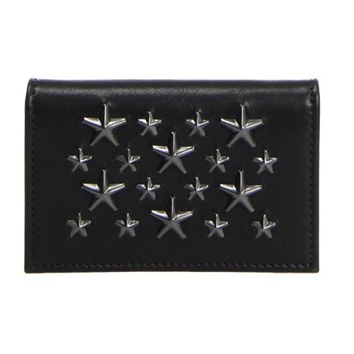 ジミーチュウ コピー Jimmy Choo/スタッズ カードケース gunmetal jc70137