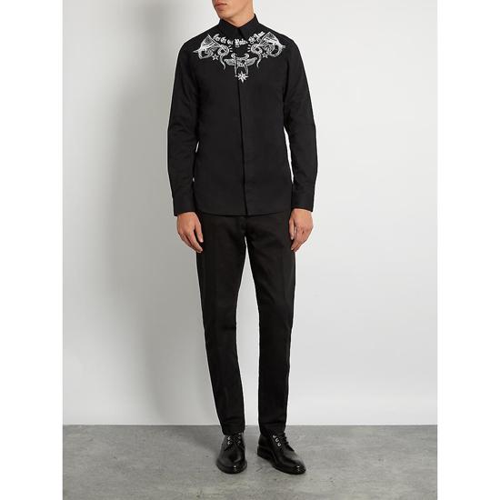 SALE★GIVENCHY ジバンシィ スーパーコピー Contemporary-fit シャツ 7072405