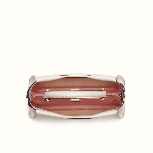 FENDI フェンディ コピー ピーカブー パウダーグレー ハンドバッグ 8BN2903ZNF02T2