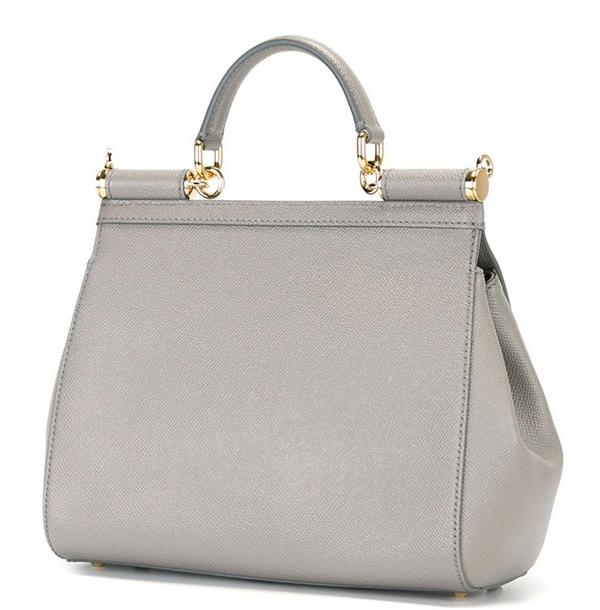 16-17AW DOLCE & GABBANA ドルチェ&ガッバーナ コピー DG604 MEDIUM‘SICILY’IN DAUPHINE PRINT LEATHER