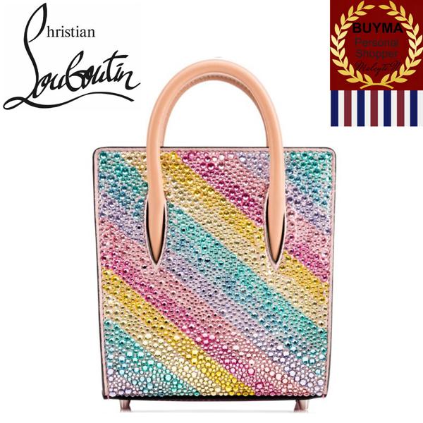 【Christian Louboutin】クリスタルストラス レインボー バッグ 7101114