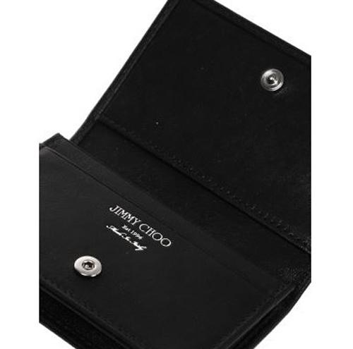 ジミーチュウ コピー Jimmy Choo/スタッズ カードケース gunmetal jc70137