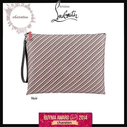 ルブタンChristian Louboutin 長財布も入る≪peter pouch≫クラッチポーチ 16102874