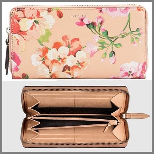 16SS新作 グッチ スーパーコピー Gucciブルームスプリントウォレット 410102CWB1N5770