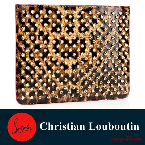 新作クリスチャンルブタン コピー Christian Louboutin 新作！loubiposh baby pouch レオパード 7042605