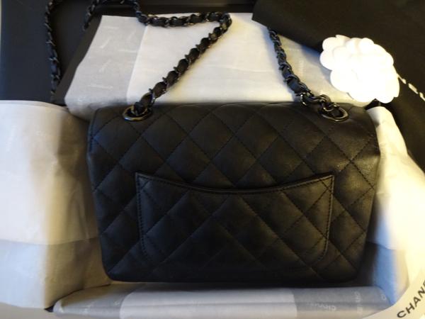 《2018新作限定 ブラック金具で超希少》CHANEL シャネルスーパーコピー ミニマト黒 7052922