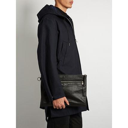 BALENCIAGAバレンシアガ クラッチバッグ コピー★ スタッズ ・黒 7062707 