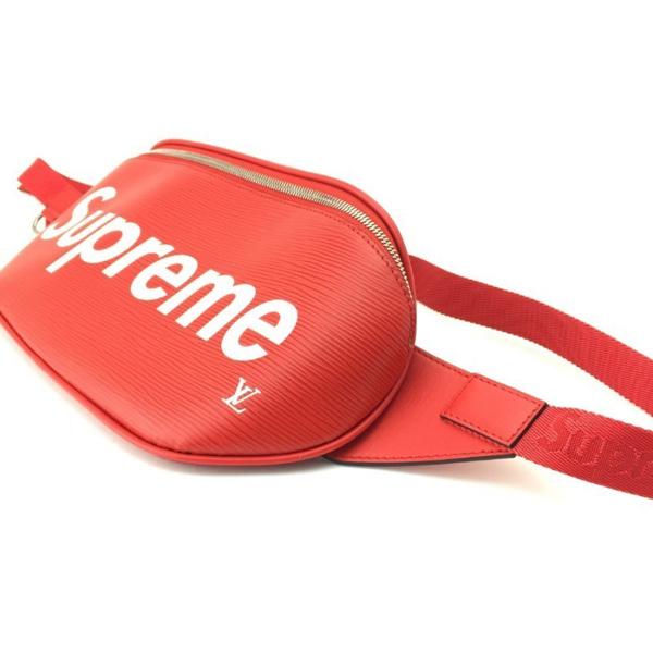 2017年秋冬限定 LOUIS VUITTON Supreme ルイ・ヴィトン シュプリーム メッセンジャー ウエストポーチ 