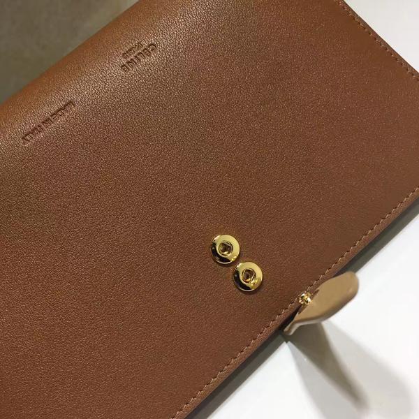 2017SS新作 NEW!素敵すぎる CELINE セリーヌコピー ストラップ 長財布 104873AD7 